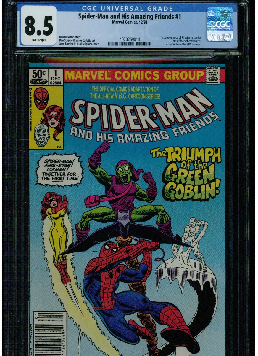 Spider-Man and His Amazing Friends (1981) #1, Comic Issues