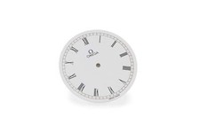 Omega De Ville Zifferblatt White Roman Dial f&uuml;r Ref. 195.0075