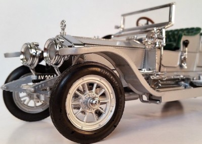 Vintage Classic Antique Phantom Custom Built Metal Model Race Car 1930 Promo1:24