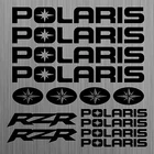 POLARIS RZR sticker decal quad ATV 14 Pieces