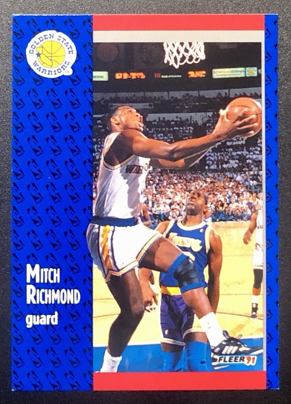 1991-92 Fleer - #71 Mitch Richmond