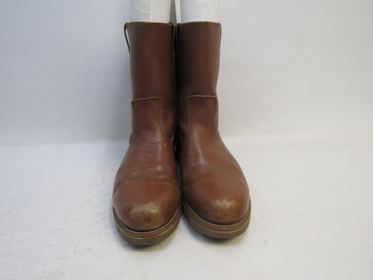 Honcho Mens Size 12 D Brown Leather Roper Cowboy Western Boots Honcho Solano® Tobacco Roper Full Grain Leather Tall Top  main image 3