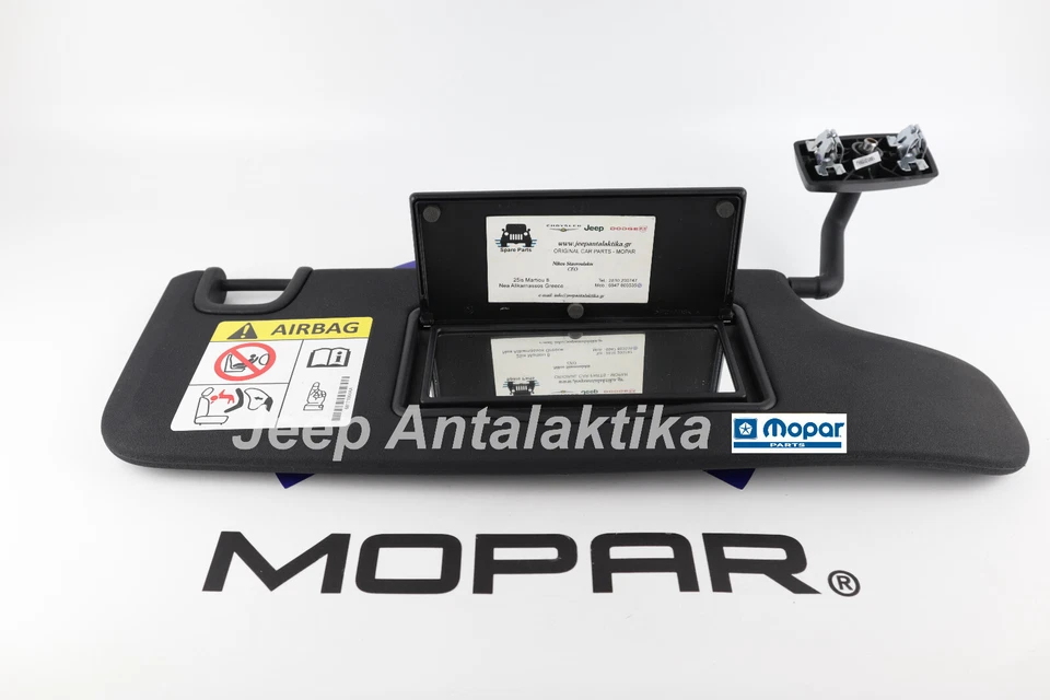 Parasol lateral derecho Jeep Wrangler JK 13-18 6CJ15DX9AA nuevo genuino Mopar Foto 2 de 4