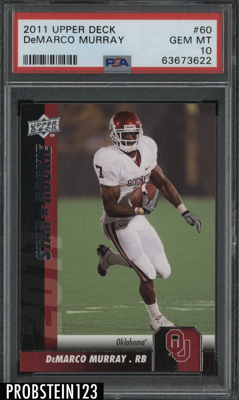 DeMarco Murray Upper Deck #60 Base