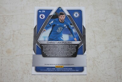 2020-21 Panini Chronicles Christian Pulisic Spectra Card Chelsea