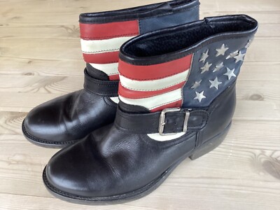 Seltene Boots USA stars & stripes Damen Gr.36 gebraucht
