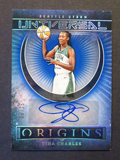 2023 Panini Origins WNBA Tina Charles Universal Autograph Card Storm 6/25 SSP!