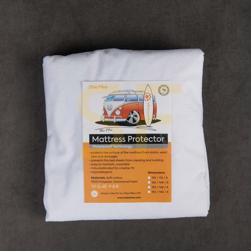 Nuevo protector de toalla impermeable Terry sábana ajustada diferentes tamaños