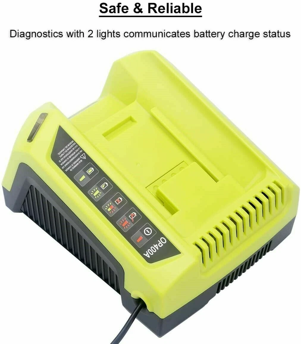 Ryobi 36v battery charger outlet