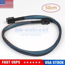Mini SAS HD SFF-8643 36Pin to Mini SAS HD SFF-8643 36Pin Internal Cable 50cm