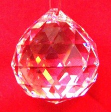 50mm Feng Shui Clear Hanging Crystal Ball