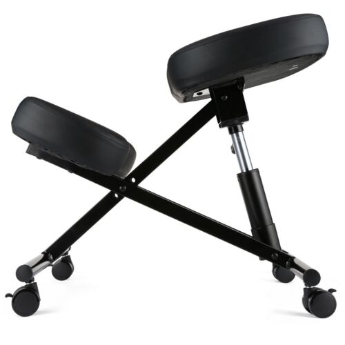 Ergonomischer Kniestuhl Verstellbarer Kniehocker Haltungskorrekturstuhl 150kg DE - Foto 4 di 11