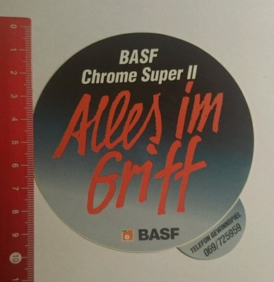Aufkleber/Sticker: BASF Chrome Super 2 alles im Griff (24071621)