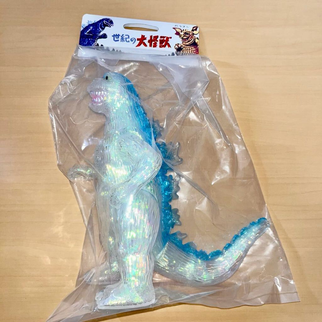 Toy Figure Marusan Godzilla 1973 Mega 350 Crystal Aurora Soft