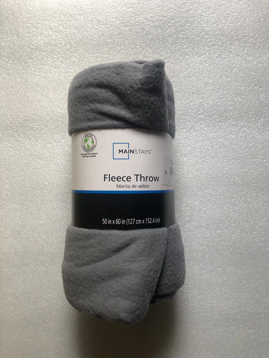 Mainstays sweater fleece throw hot sale