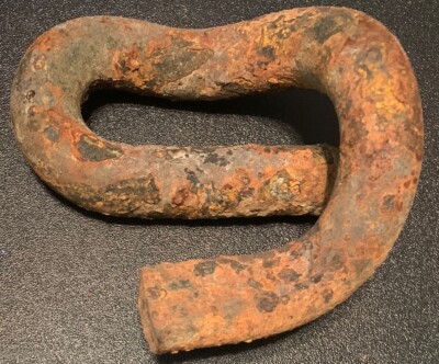 1900 s Vintage Railroad Iron Rail Fasteners Rare Indiana FC062 26.5oz