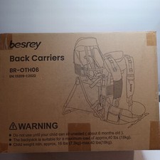 besrey Baby Backpack Carrier- Red