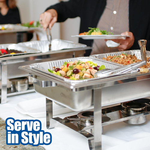 Aluminum Pans Value Pack (30 Pack) Disposable Pans,Foil Trays 9X13,Ideal for BBQ - Picture 6 of 8