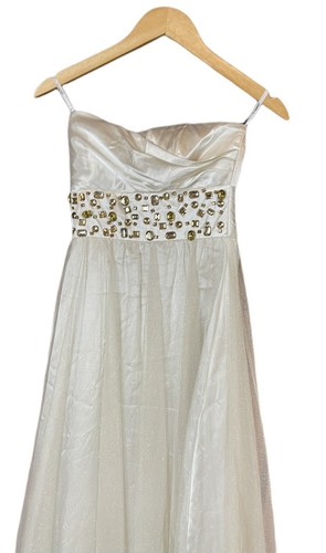 SPEECHLESS MAXIKLEID ÄRMELLOS, ABEND, ABEND CHAMPAGNERFARBEN GRÖSSE 3 NEU MIT ETIKETT - Bild 8 von 8