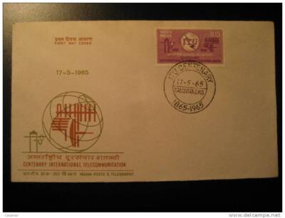 INDIA Calcutta 1965 ITU Telephone Phone Telefon Telefono Telegraph Telegraphe Te