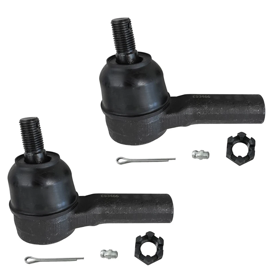 Rótulas inferiores delanteras extremos de varilla de amarre exterior para Nissan Pathfinder QX4 1996-2004 Foto 3 de 4