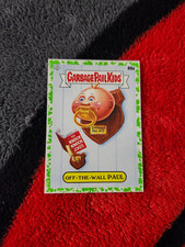 GPK Garbage Pail Kids Trading Card Green Off the Wall Paul