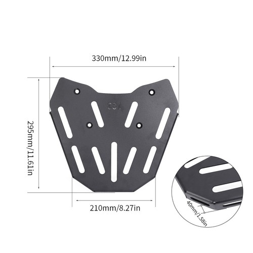 Rear Tail Luggage Rack Carrier Support Mounting Bracket For ZONTES 703F 2024-25 - Picture 5 of 24