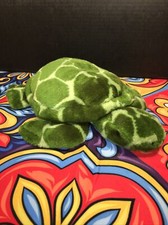 VGUC-Vintage-12  Toys R Us Animal Alley Green Sea Turtle Plush Toy Friend