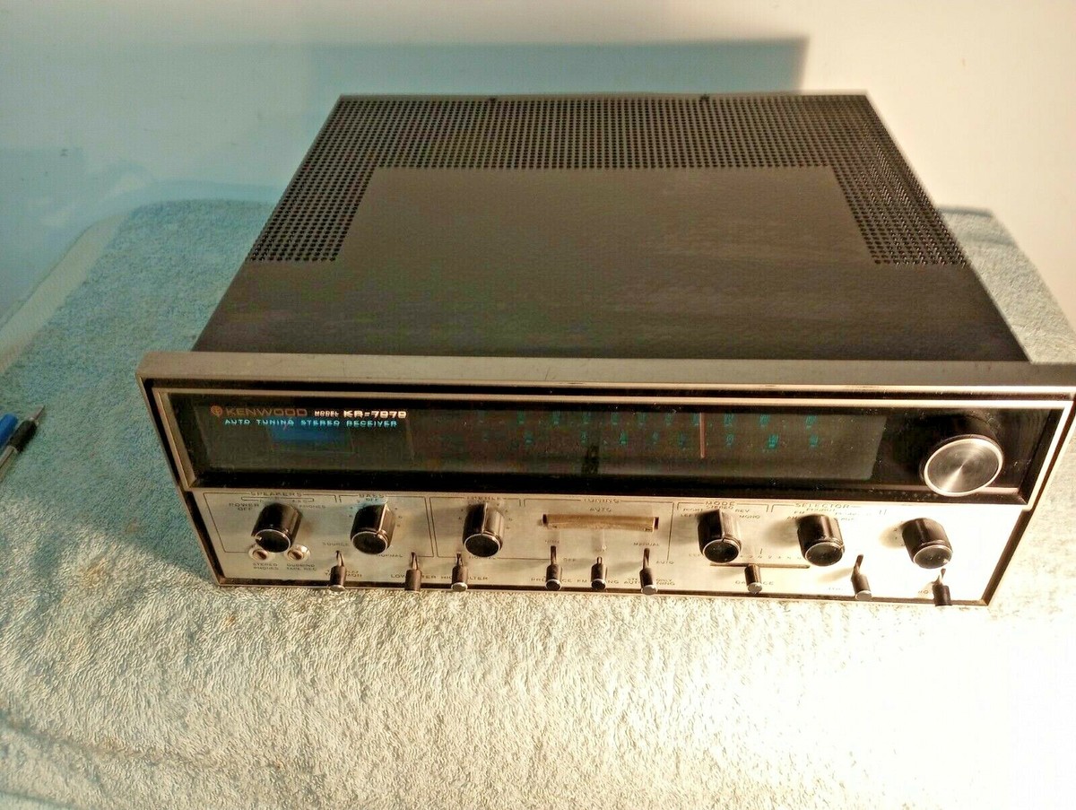 KENWOOD AUTO TUNING STEREO FM & AM RECEIVER ----MODEL KR 7070 | eBay