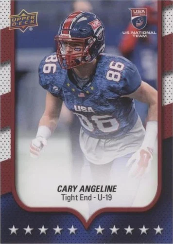 2016 Upper Deck USA Football Cary Angeline #47
