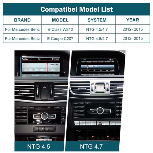 Up Wireless CarPlay Retrofit Kit Android Auto For Benz CLA GLA GLK CLS ML NTG4.5 - Picture 18 of 41