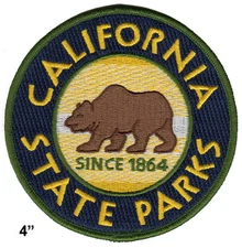 California State Parks - 4" Uniform Patch - State Park Ranger & other staff