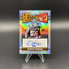 2025 Panini Prizm - Flashback Autographs Derrick Johnson #FLA-DJN /149 (AU)
