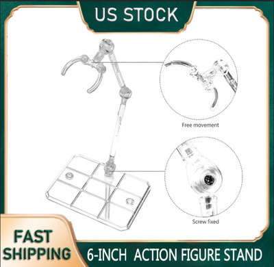 1PC HG144 Adjustable Action Figure Display Holder Base Doll Model Support Stand