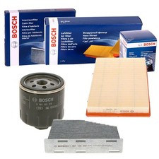 BOSCH POLLEN- LUFT- ÖL-FILTER PAKET passend für VW Golf 5 1K1 Golf Plus