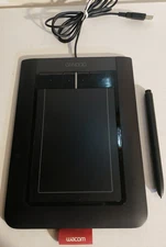 Wacom Bamboo TOUCH | CTH-460 USB | Tested.  Tablet With Pen.  Read Please.