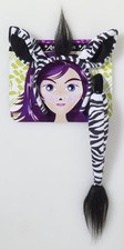 Zebra Headband Costume Accessory Set One Size