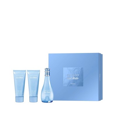 DAVIDOFF Cool Water Eau de Toilette 3-Pc Gift Set   Fresh Floral Women's Perfume