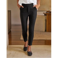 Frank Eileen Women's Murphy Billion Dollar Pant Pull-On Black Size S NWOT