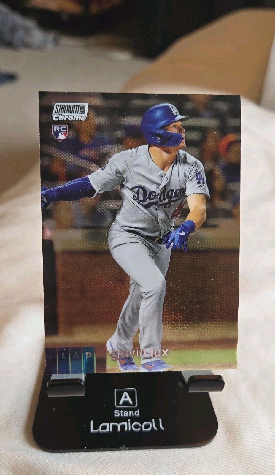 2020 Topps Stadium Club Chrome - Gavin Lux #298 (RC) Los Angeles Dodgers MLB