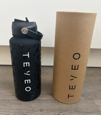 TEVEO Trinkflasche Leo in Schwarz Neu!
