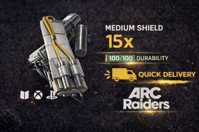 Arc Raiders   15x Medium Shield   ( PS5 / Xbox / PC )