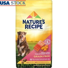 Grain Free Salmon Dog Food W/ Sweet Potato Pumpkin Healthy Digestion Skin Coat