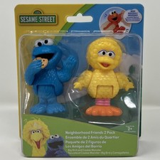 Just Play Sesame Street Neighborhood Friends 2 Pack Big Bird  Cookie Monster