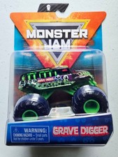 SPIN MASTER MONSTER JAM GRAVE DIGGER RIDE TRUCKS 2020 CHASE
