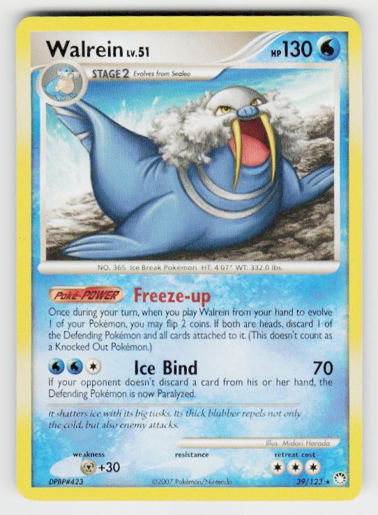 Mysterious Treasures #39/123 Walrein