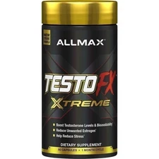 ALLMAX TESTO-FX Extreme, Testosterone Booster, 90 Capsules