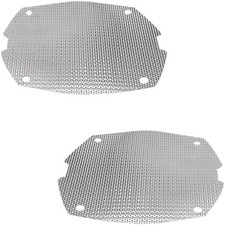 Front Mesh Speaker Grill Cover Panels Replacement for Harley Touring 1996-2013
