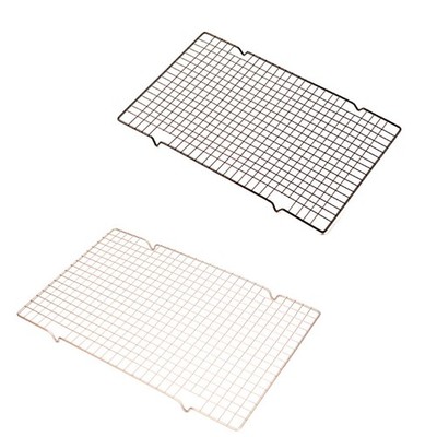 Cake Cooling Rack Non-stick Rectangle Kitchen Tool Baking Cookies Biscuits R CR