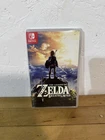 Switch The Legend of Zelda: Breath of the Wild Nintendo CIB Not For Resale Used